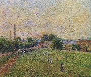 Camille Pissarro Grassland oil